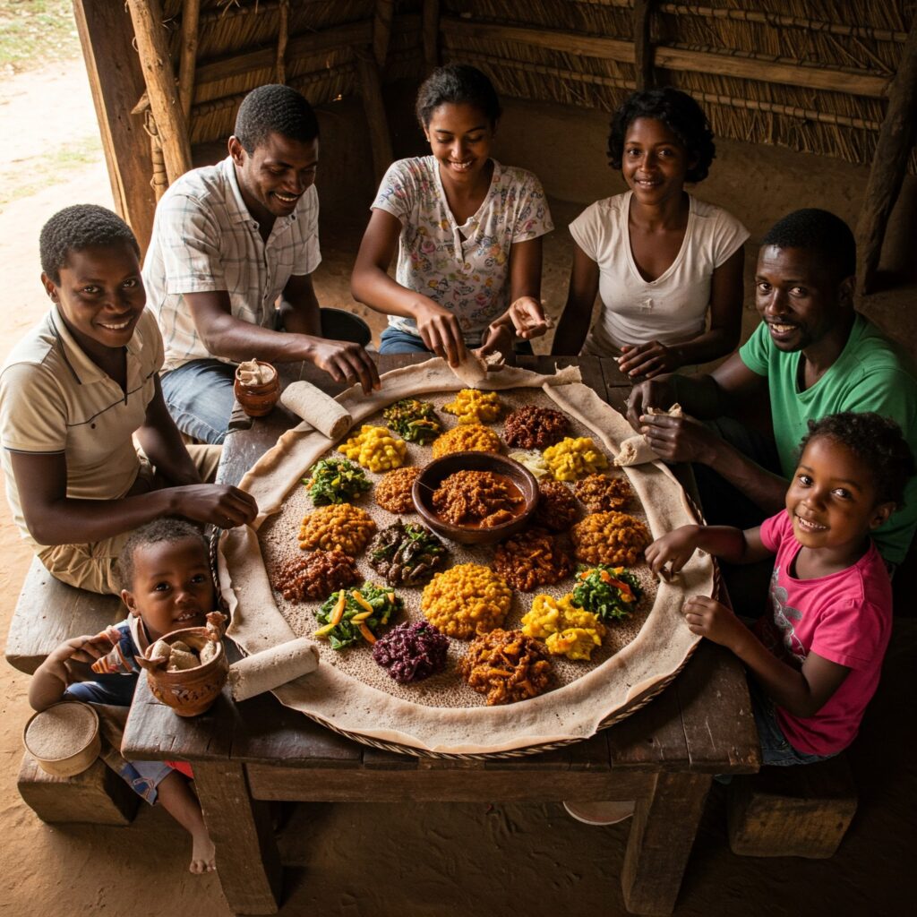 Family Dinner Time